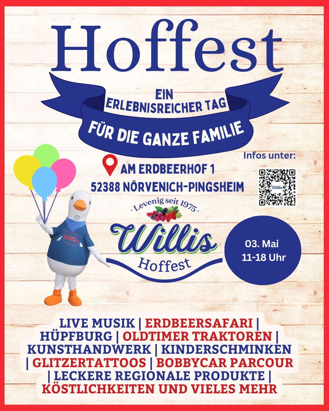 Hoffestflyer, Hof Fest,